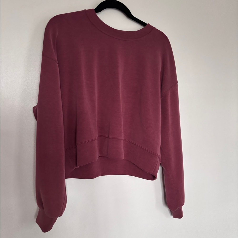 Lululemon Softstreme Perfectly oversized cropped crew